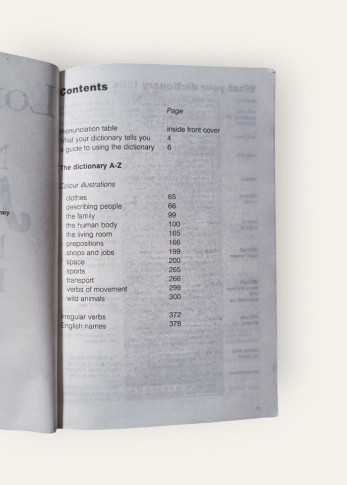 Longman New Junior İngilizce Sözlük - Görsel 4