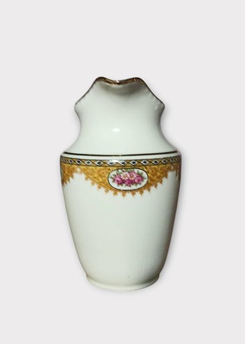  Beden Renk Vintage Limoges Porselen Sütlük