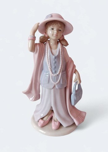 Vintage Leonardo Collection porselen biblo