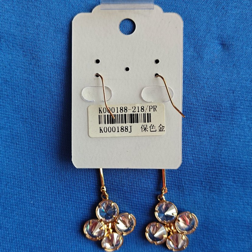 Kore'den Altın Kaplama Küpeler - Görsel 4