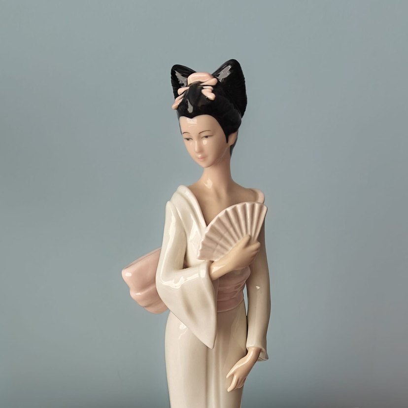 Leonardo Collection vintage geyşa biblo - Görsel 4