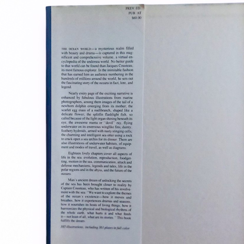 Jacques Cousteau - The Ocean World Kitabı - Görsel 4