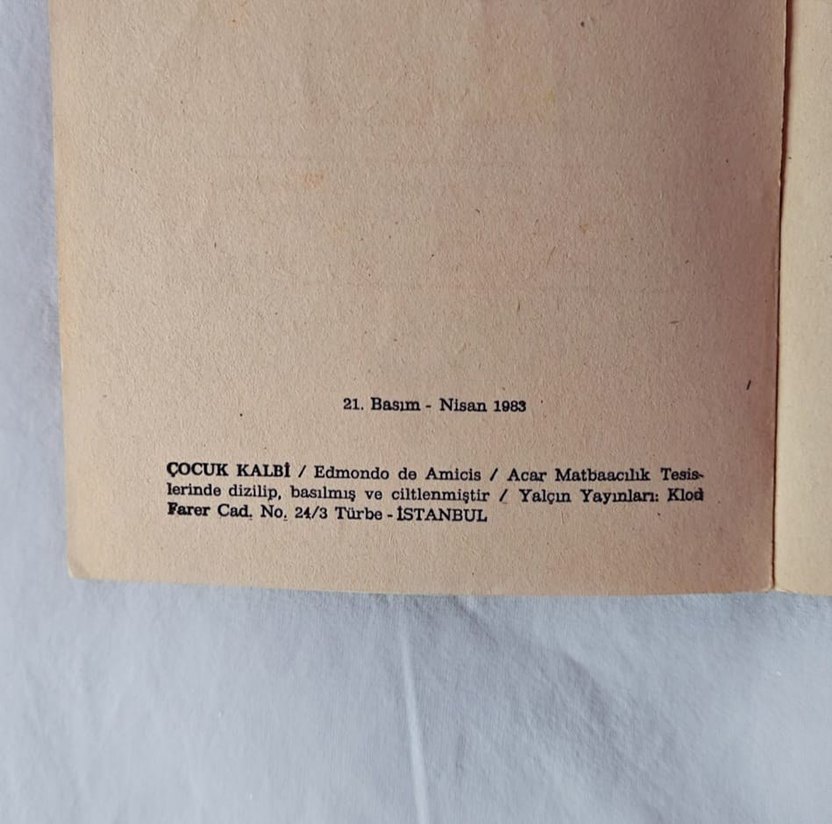 Çocuk Kalbi - Edmondo De Amicis kitap - Görsel 4