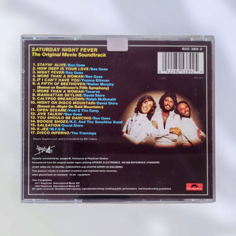 Saturday Night Fever Orijinal Film Müzik Albümü CD - Görsel 2