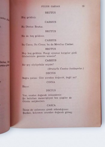 Julius Caesar - Shakespeare - Görsel 5