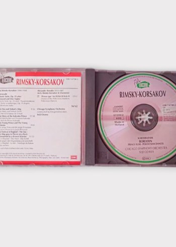 Rimsky-Korsakov ve Borodin Klasik Müzik CD'si - Görsel 4