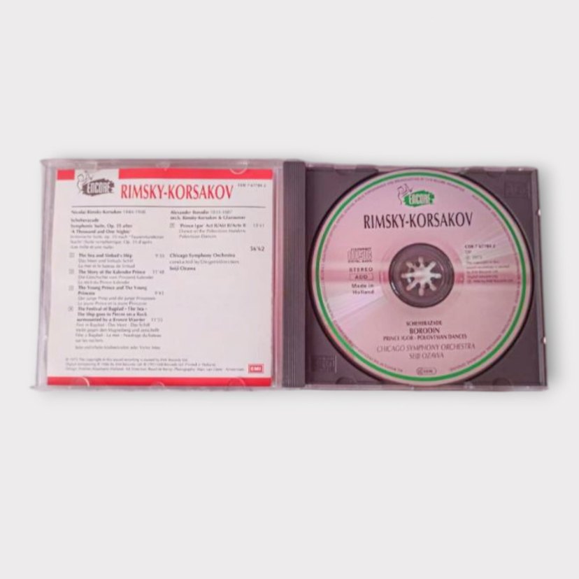 Rimsky-Korsakov ve Borodin Klasik Müzik CD'si - Görsel 4