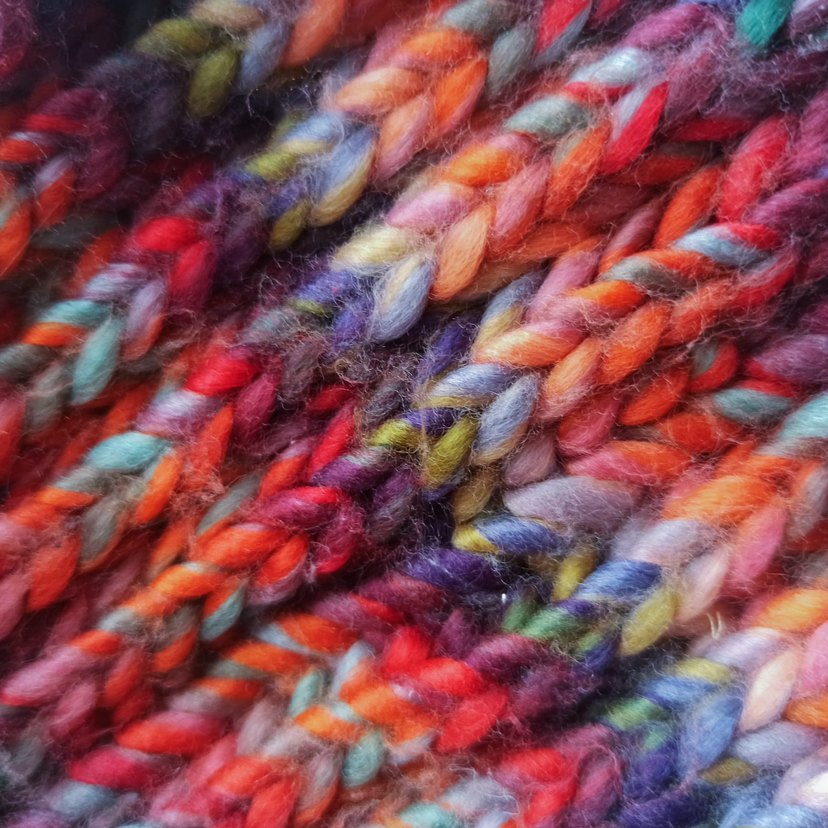 Renkli Örgü Yumuşak Kadın Bere - Görsel 4