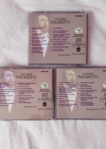 Luciano Pavarotti Antoloji 3CD Set - Görsel 7