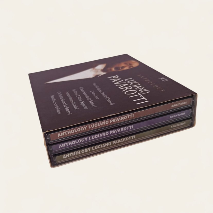 Luciano Pavarotti Antoloji 3CD Set - Görsel 3