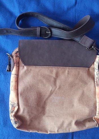 Beden çeşitli Renk Old Cotton kanvas deri postacı çanta