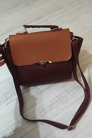 Bordo Taba Çanta