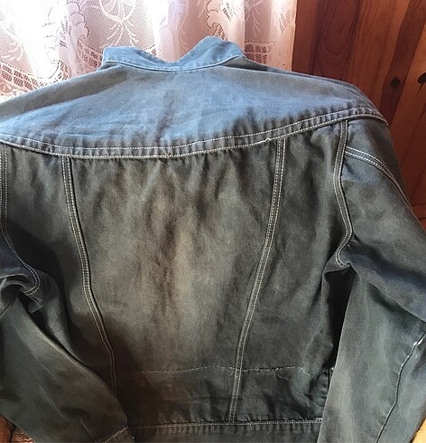 l Beden gri Renk Kot Mont ABD ürünü