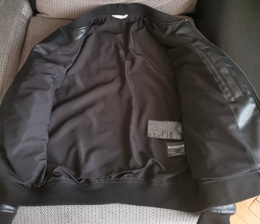 Erkek suni deri Mont,koltuk altı 56cm kol boyu 62cm uzunluk 65 - Görsel 2