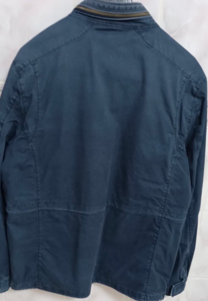 Erkek Lacivert Denim Ceket - Görsel 2