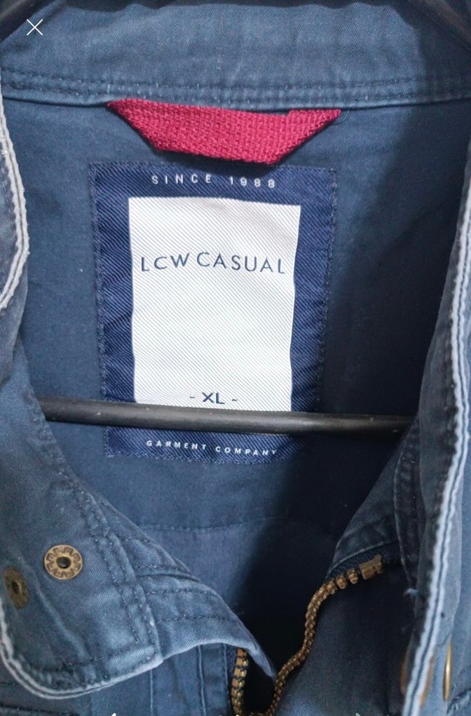 Erkek Lacivert Denim Ceket - Görsel 3