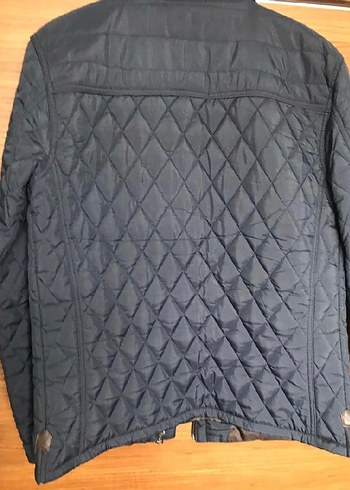 Düğmeli Mavi Erkek Ceket - Görsel 2