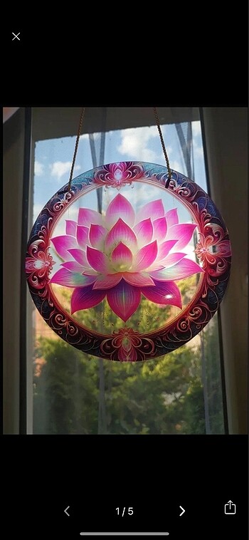 Lotus kapı pencere süsü