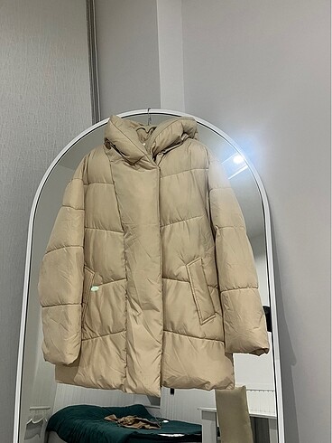 Koton Şişme Mont Bej / Krem