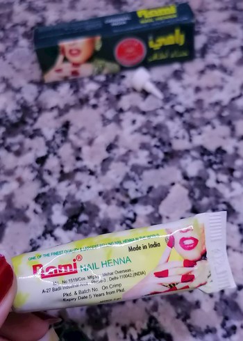 Rami Orijinal Hint Tırnak ve el Kınası (6mg) - Görsel 4