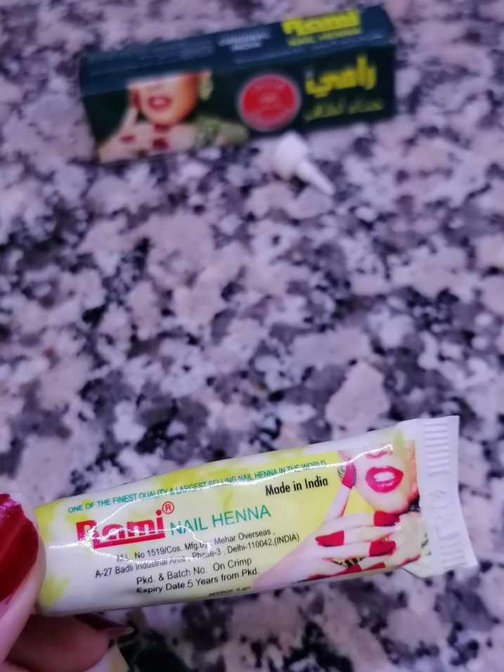 Rami Orijinal Hint Tırnak ve el Kınası (6mg) - Görsel 4