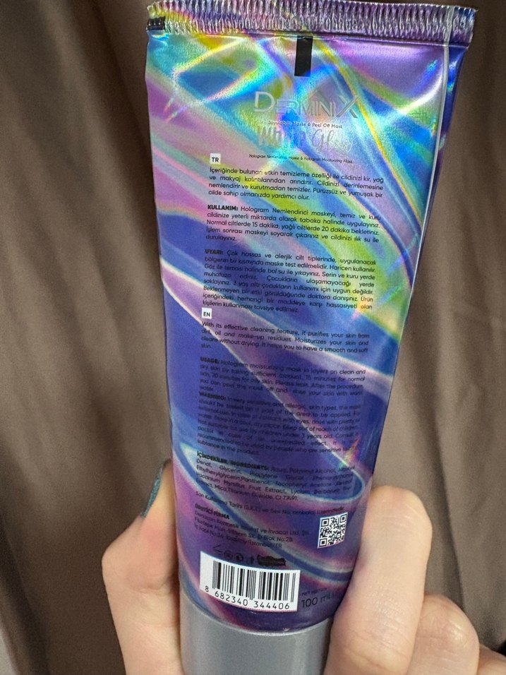 Dermix soyulabilir maske & peel off mask - Görsel 3