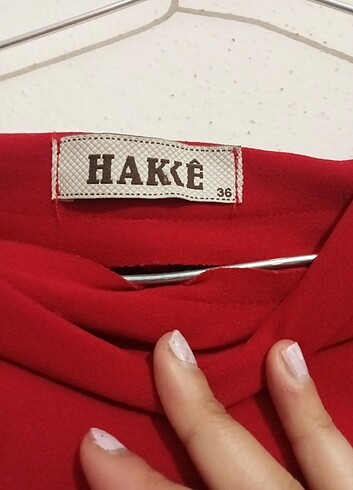 H&M Kumaş pantolon kırmızı 