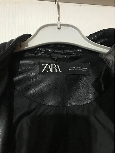 xs Beden siyah Renk Zara ceket