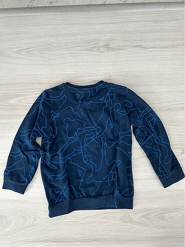 5 Yaş Beden mavi Renk Erkek çocuk sewatshirt 5-6 yaş