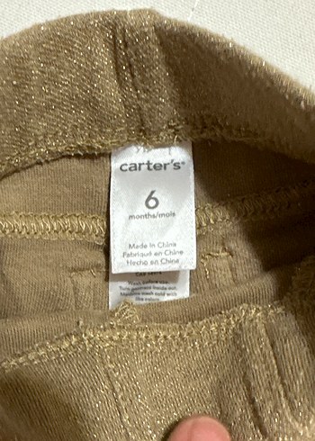 Carter's Carters Parlak Kahverengi Pantolon