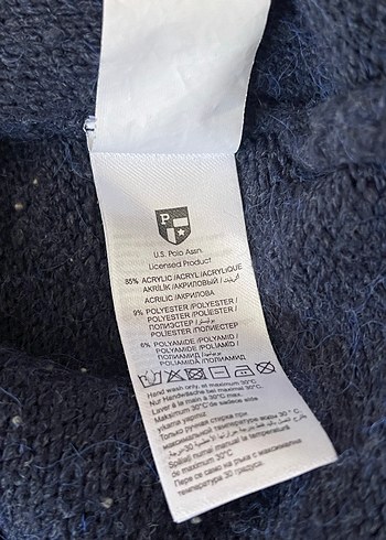 US POLO BOĞAZLI KAZAK - Görsel 4