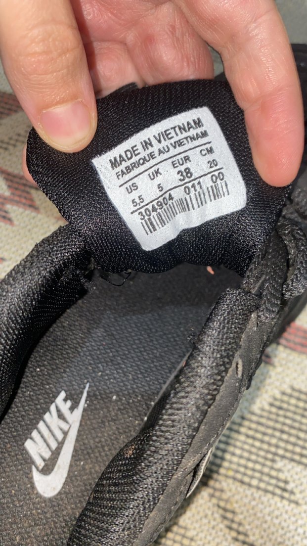 Siyah Yılan Desenli Bağcıklı Spor Ayakkabı - Görsel 5