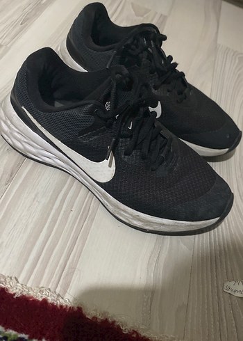 Siyah Erkek Spor Ayakkabı Bağcıklı - Görsel 3