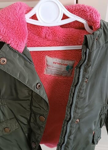 Kız çocuk kışlık mont - Görsel 3