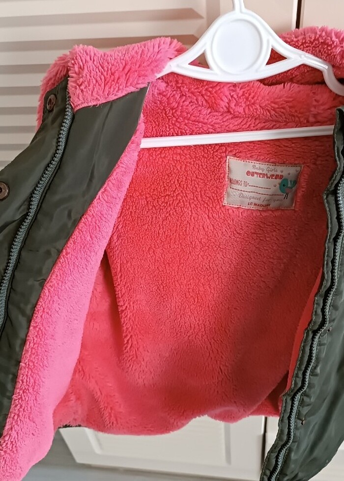 Kız çocuk kışlık mont - Görsel 4