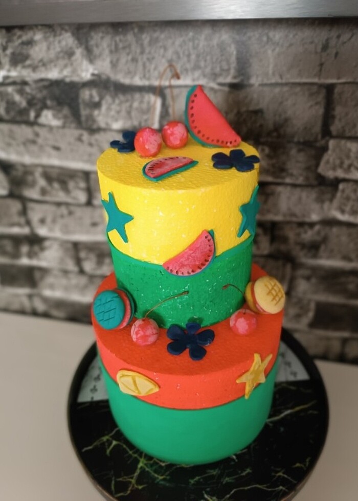 Maket çocuk pastası - Görsel 4