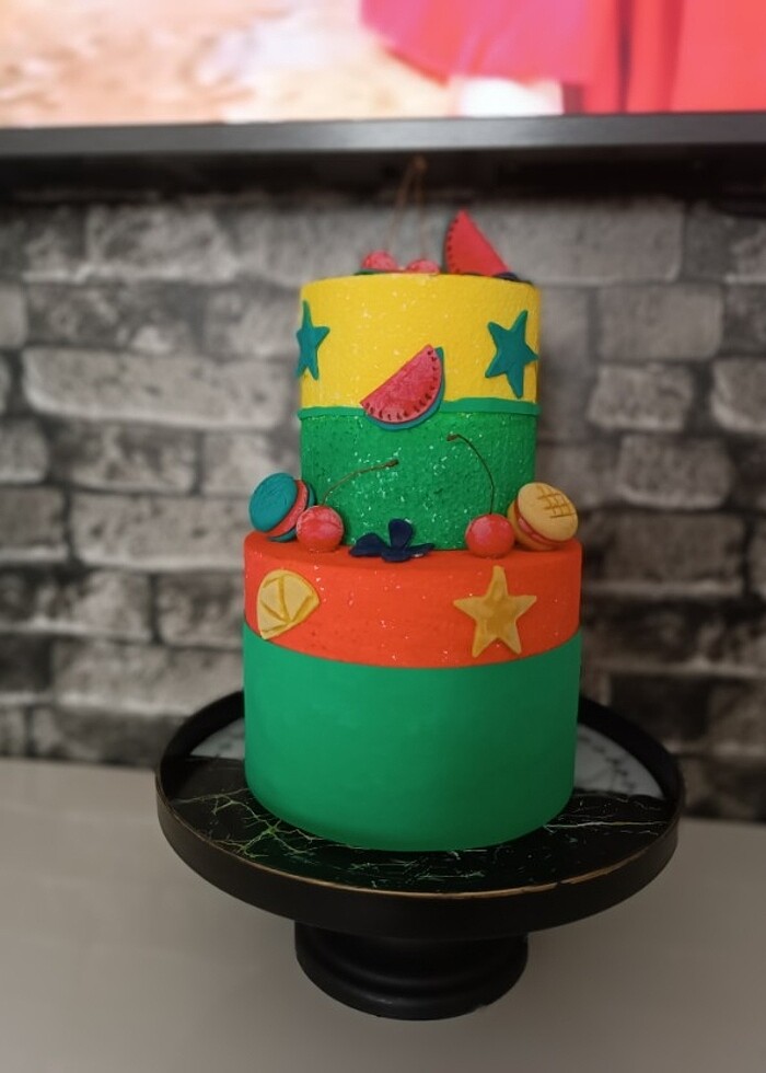 Maket çocuk pastası - Görsel 5