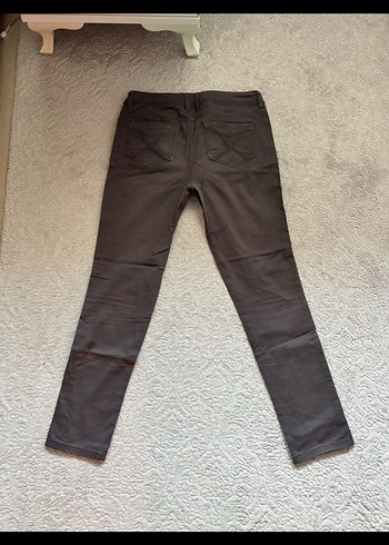 Gri kot Pantolon kadın Jean - Görsel 4