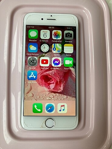 Iphone 6 16gb hasarsız. Şarj aleti yok