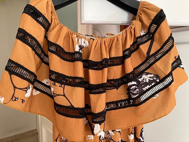 Yazlık uzun elbise - Görsel 8