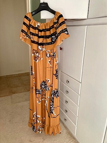 Yazlık uzun elbise - Görsel 11