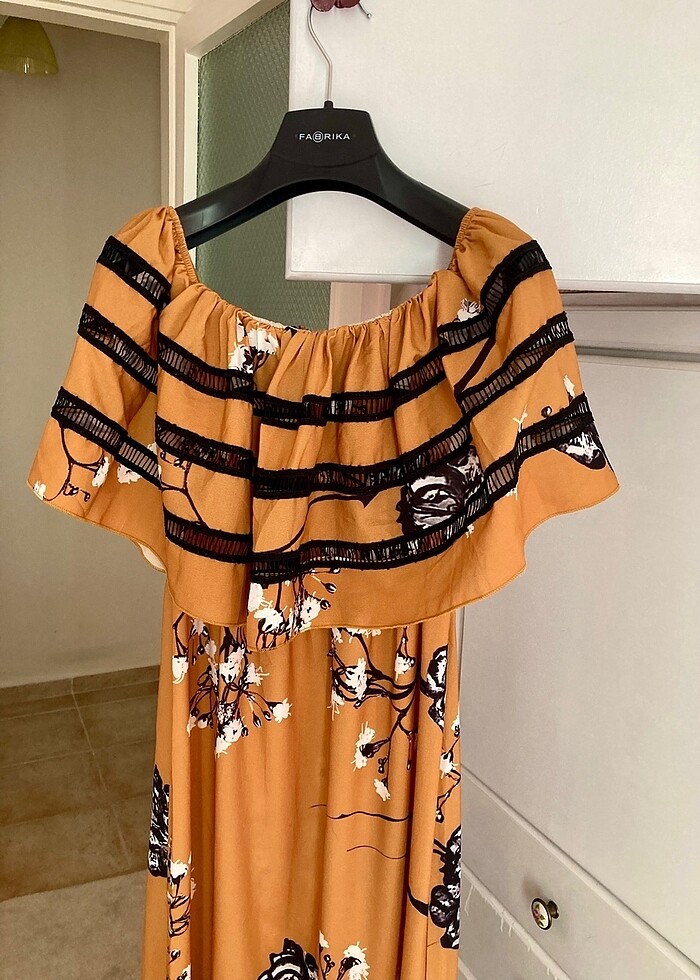 Yazlık uzun elbise - Görsel 2