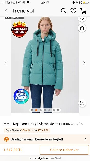 şişme mont