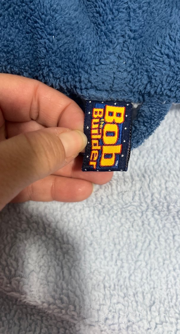 Mavi Erkek Çocuk Bornoz - Görsel 4