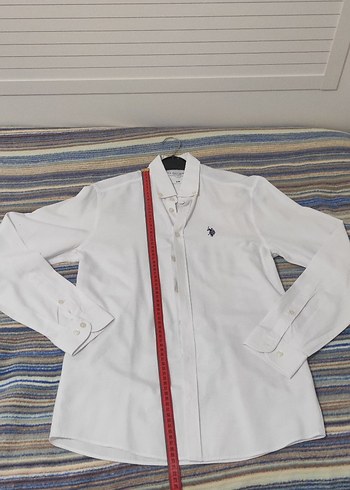 U.S. Polo Assn. Beyaz Erkek Gömlek