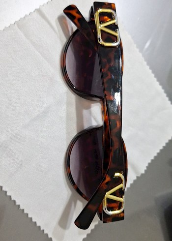 Kahverengi Transparan Retro Kadın Gözlüğü - Görsel 2