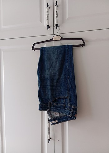 Mavi Jeans Gevşek Kesim Midi Boy Kadın Kot Pantolon