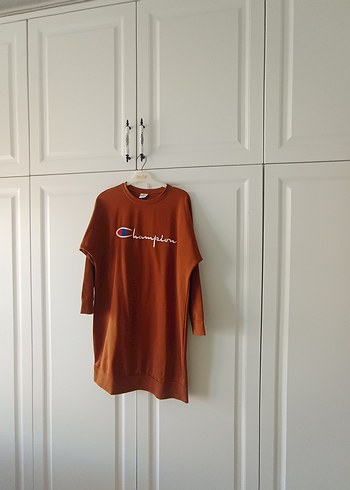 Kahverengi Midi Hamile Tişörtü, Uzun Kollu, Rahat Kesim - Görsel 3