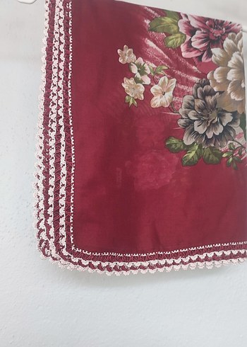 Diğer Dantel Detaylı Bordo Kadın ceyizlik yazma