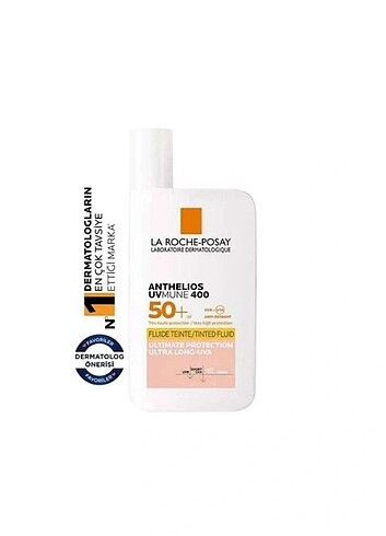 La Roche posay anthelıos fondötenli güneş kremi 